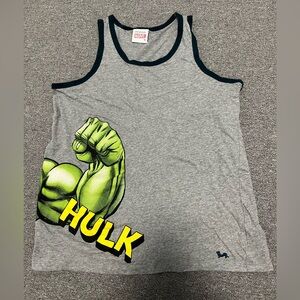 Peter Alexander Gray and Green Hulk Tank Top for Men